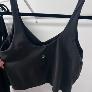 lululemon athletica Black Tank Top